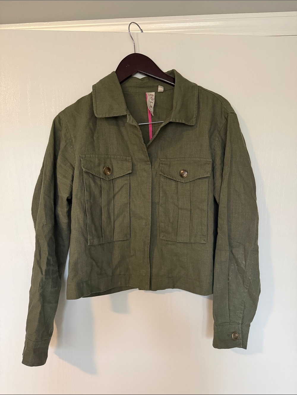 Anthropologie Olive Green Utility Jacket - Women